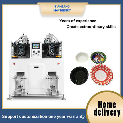 คุณภาพ  ZPJ-700 Double Station Fast Food Box Machine Multi Purpose Disposable Carton โรงงาน