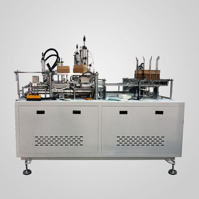 RHZH-400s เครื่องทำกล่องอาหารกลางวันกระดาษพลาสติกอัจฉริยะอัตโนมัติ
