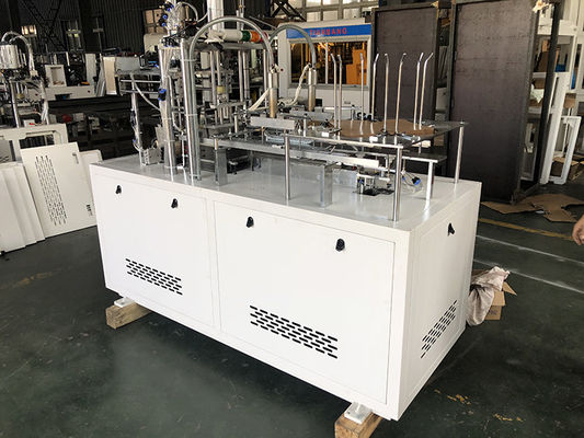 FBJ-B เครื่องขึ้นรูปกล่องอาหารกลางวันแฮมเบอร์เกอร์เหนียวอัจฉริยะอัตโนมัติ