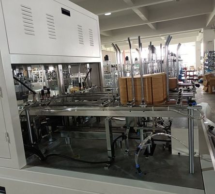 ถาดกระดาษใส่อาหารกล่องอัตโนมัติ 50-70/นาที 8KW