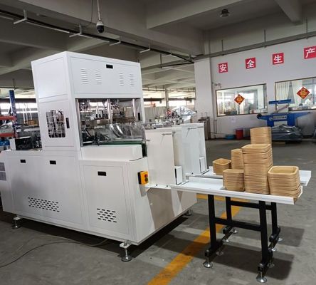 ถาดกระดาษใส่อาหารกล่องอัตโนมัติ 50-70/นาที 8KW