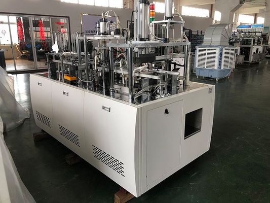 เครื่องขึ้นรูปกล่องอาหารกลางวันอัจฉริยะ CHJ-E 8KW Multi Grid Automatic