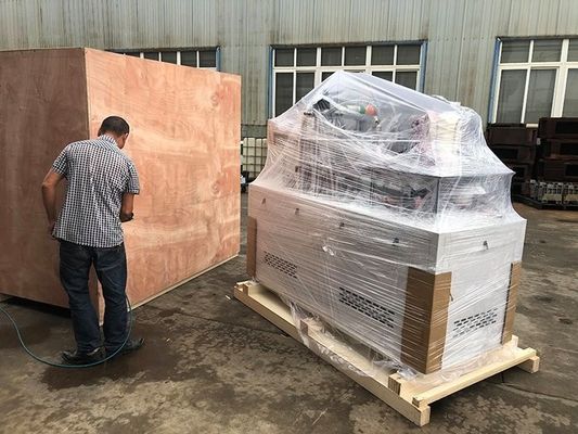 เครื่องทำกล่องกระดาษอัตโนมัติอัจฉริยะ Carton Take Away Packaging Machine FBJ-B