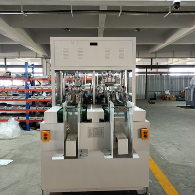 เครื่องทำกล่องอาหารกลางวันกระดาษทิ้ง 8KW Chj-A 40-50/นาที